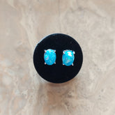 Blue Opal Earrings