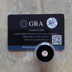 Fairstones Elite Moissanite™ - 2.0 ct - Round cut