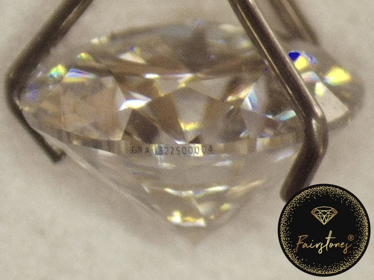 Fairstones Elite Moissanite™ - 1.2 ct - Round cut