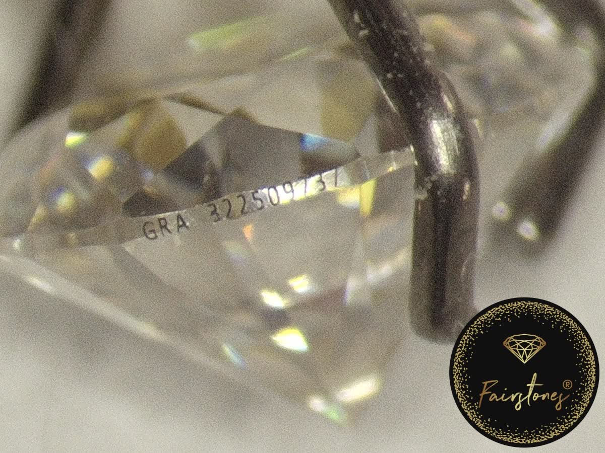 Fairstones Elite Moissanite™ - 0.5 ct -Round cut